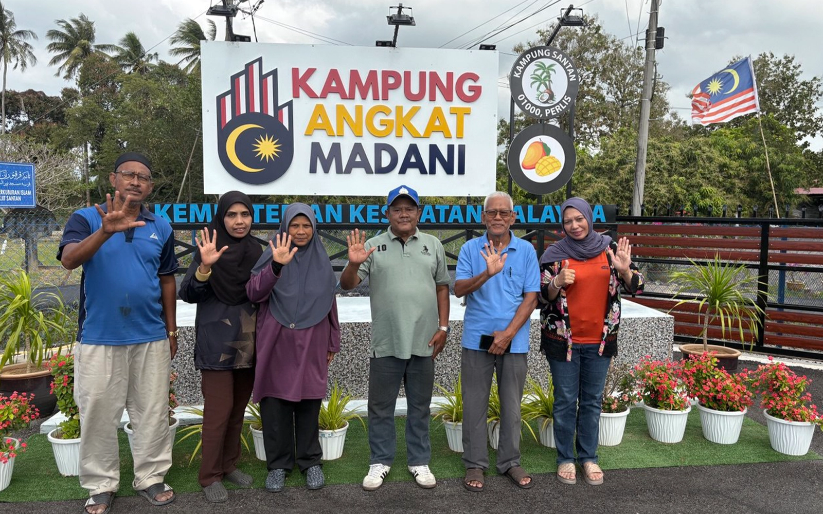 Kampung Santan Blooms: Upgraded Facilities Ignite Village Life
