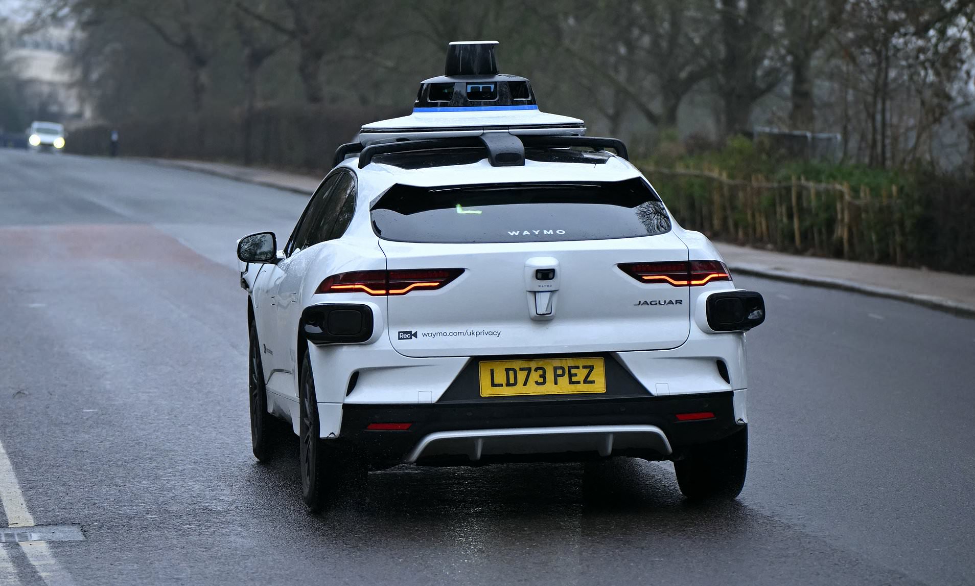 Autonomous Car Mistakenly Brakes for Bus Ad