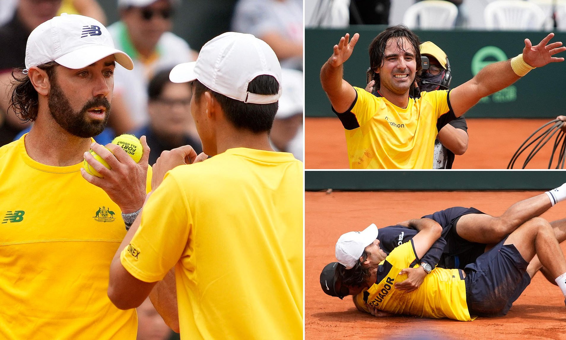 Aussies Stunned: Davis Cup Shock as Ecuador Ousts Australia