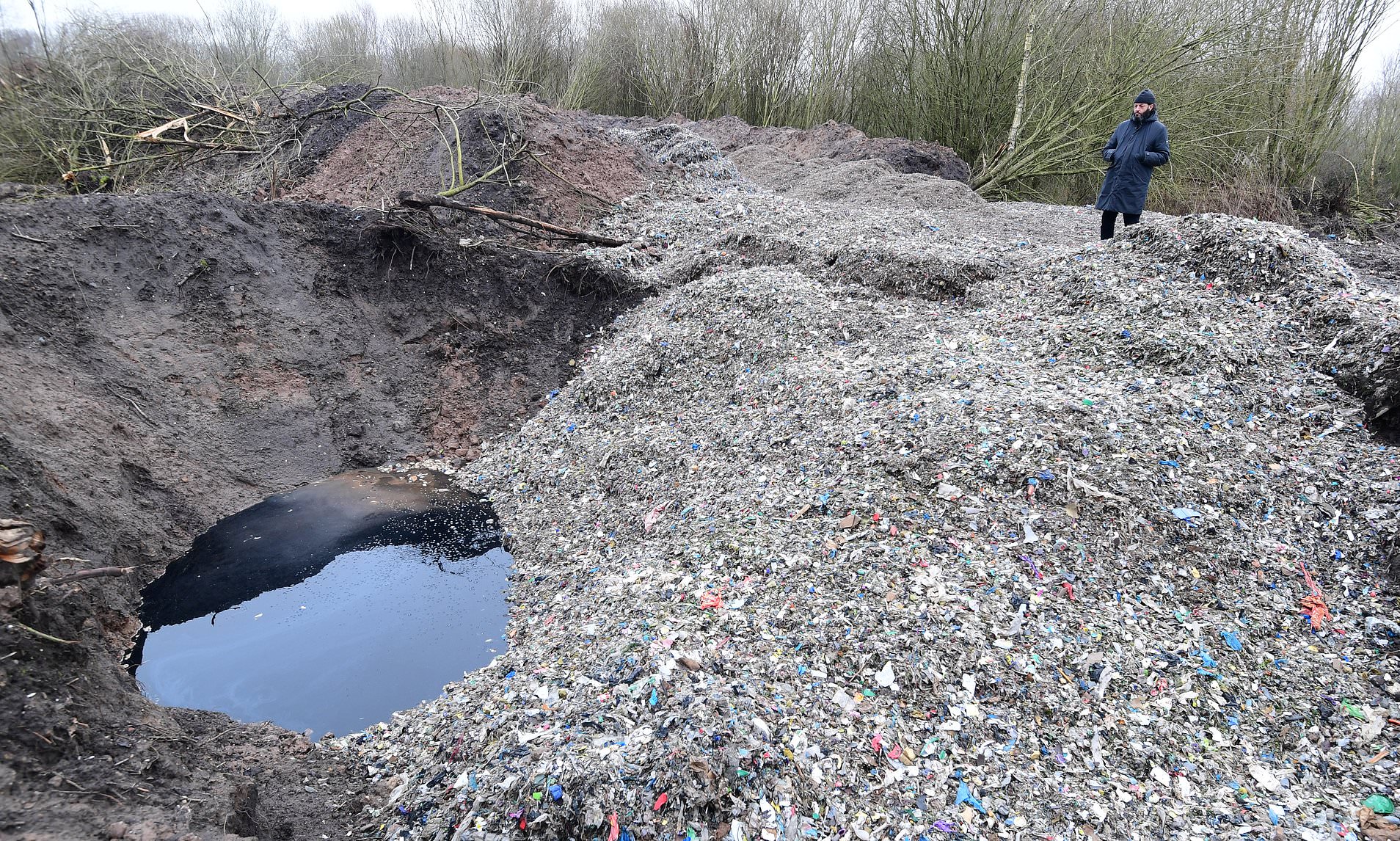 Massive 30,000-Tonne Fly-Tip Blights Singapore Field