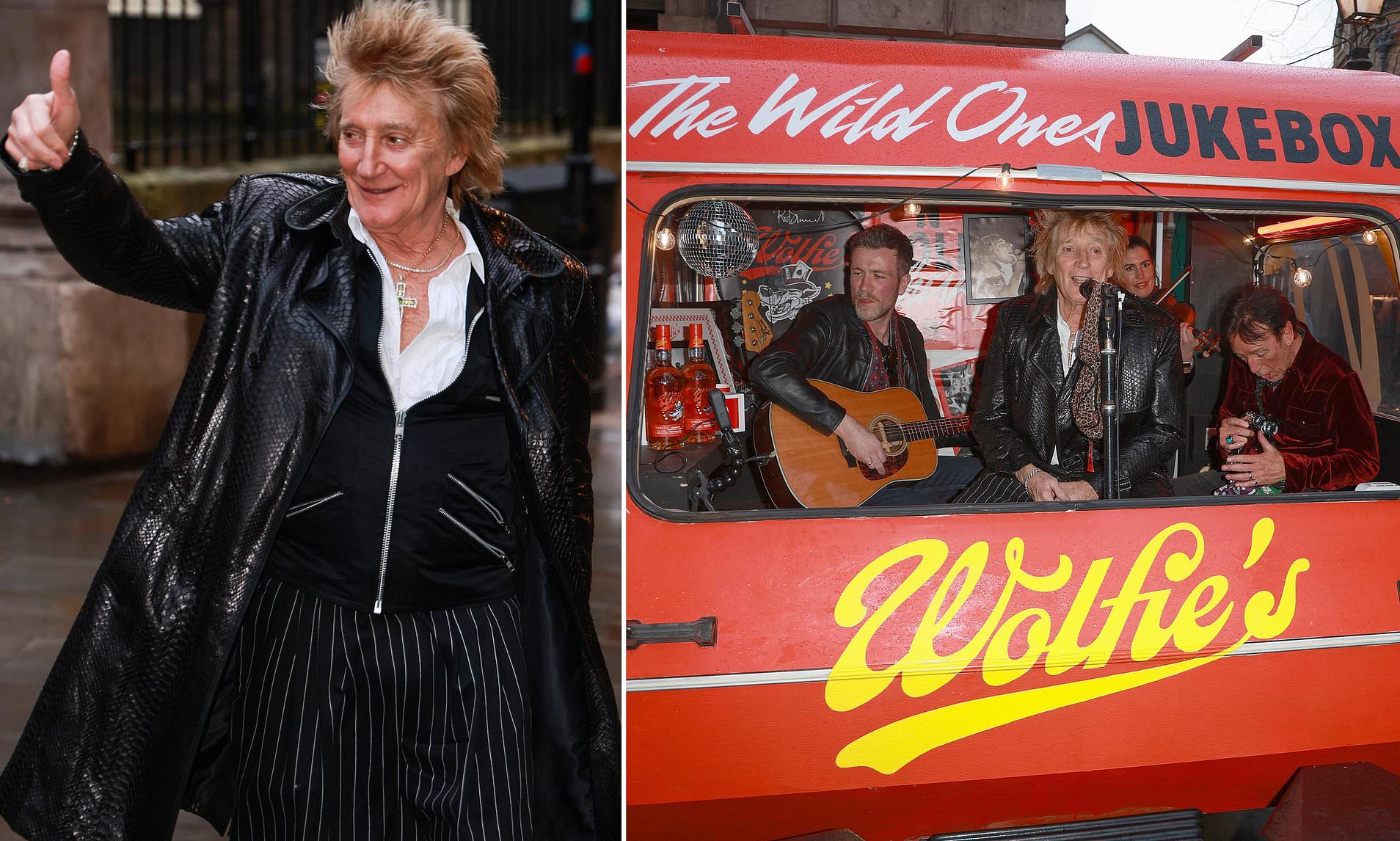 Rod Stewart’s Caravan Tour: A Rock Legend Hits the Road