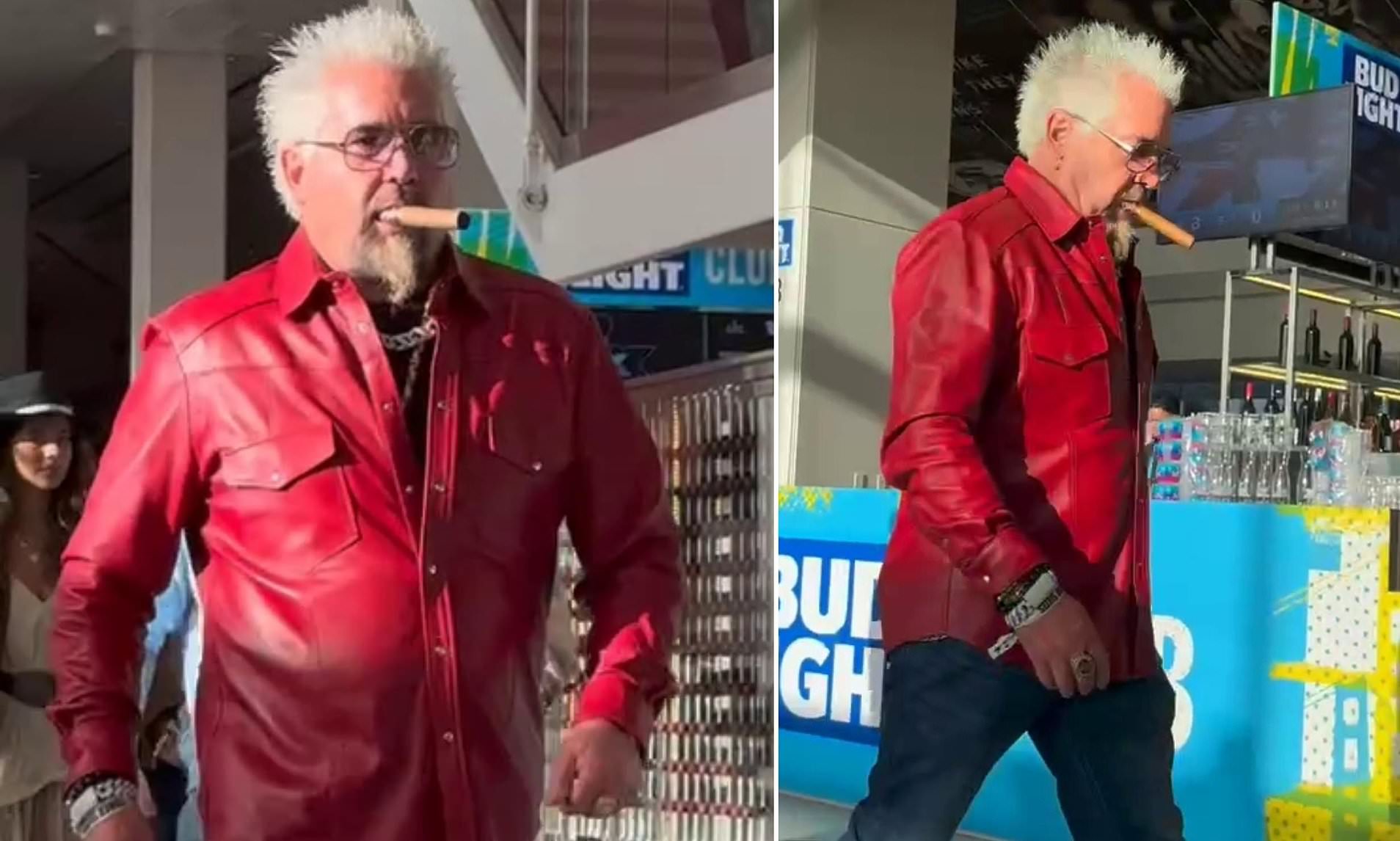 Fieri’s First Super Bowl Since Health Scare: Family & Football