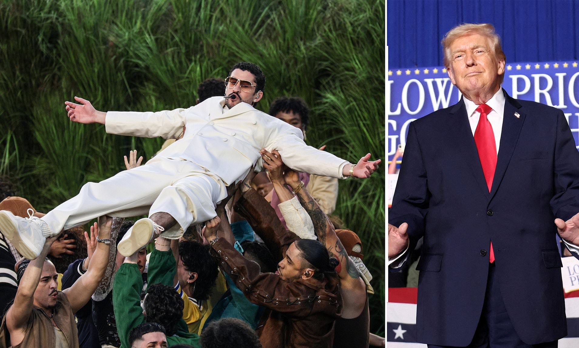 Trump Slams Bad Bunny’s Super Bowl Halftime Show as ‘American Insult’
