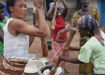 Nkwanta’s Heart: Yam Fufu’s Heritage on a Plate