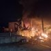 Eumseong County Blaze: Film Factory Fire Engulfs Mountain
