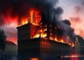 Kwara Blaze Engulfs Two-Story Structure