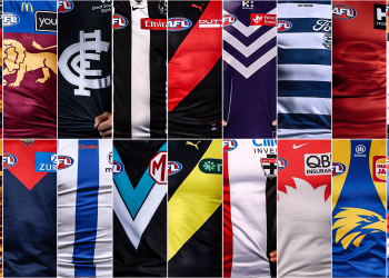 Top 2026 AFL Home Guernseys Ranked by Club