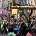 After 80,000 clash in London: 43 arrested, peace maintained