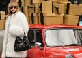 Suki Waterhouse Stars in Michael Kors Christmas Ad in London’s Notting Hill