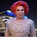 La Voix Shines as UK Eurovision Rep in Sparkling Drag Gown