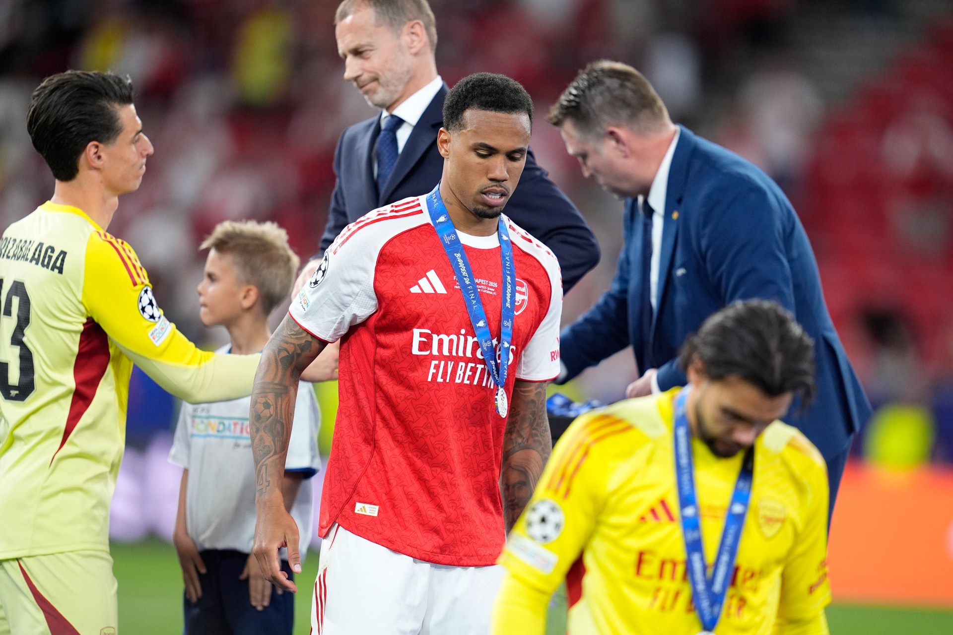 Gabriel’s Champions League Final Agony: Rice Reveals Devastation